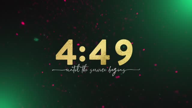 Christmas Glitter Countdown