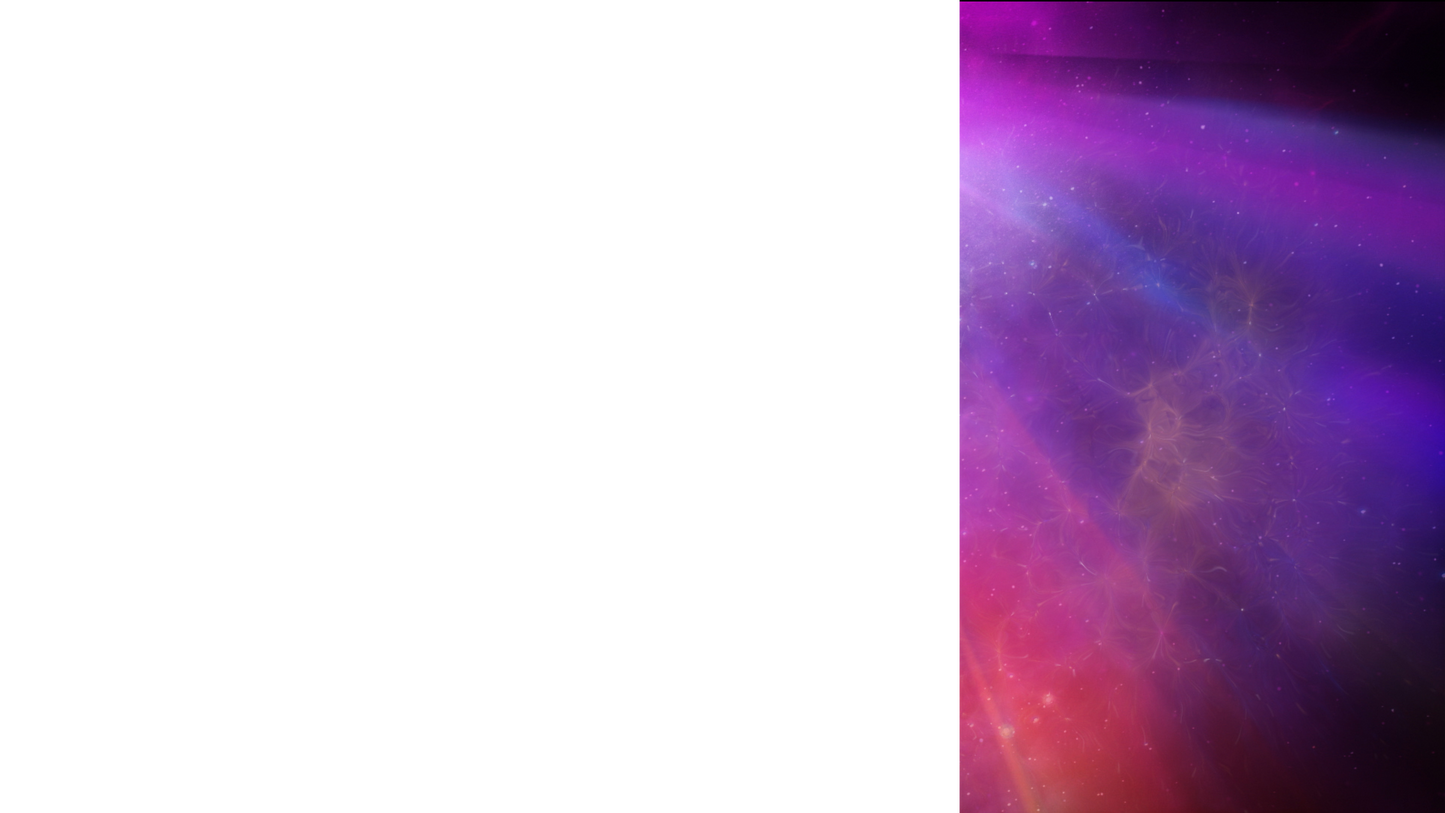 Universe Glow Lower Third Right Blank