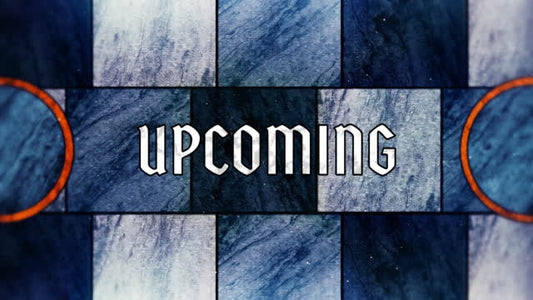 Holy Week Glass Upcoming