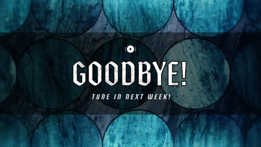 Holy Week Glass Exit Stream