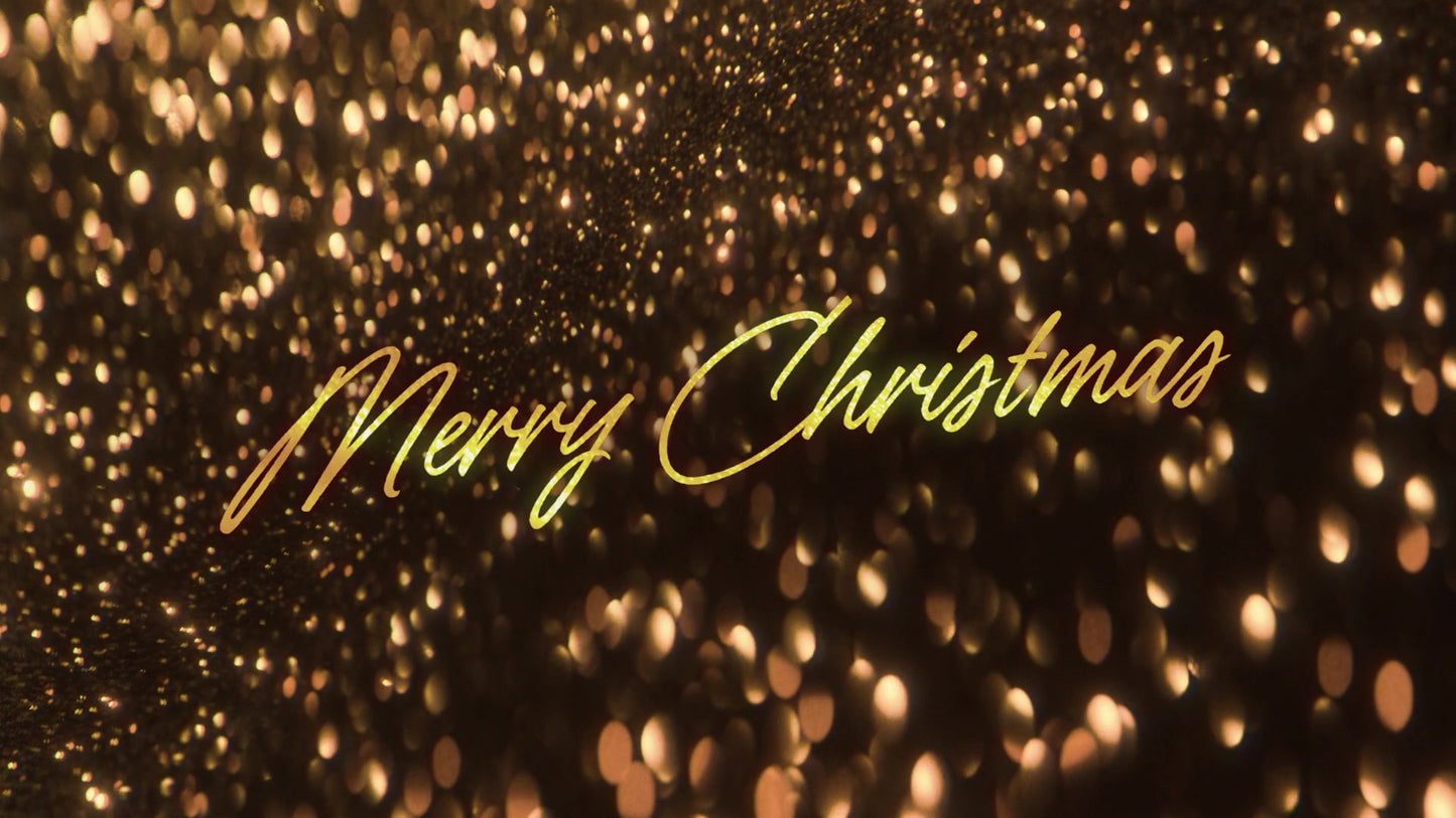 Glitter Echoes Merry Christmas 2
