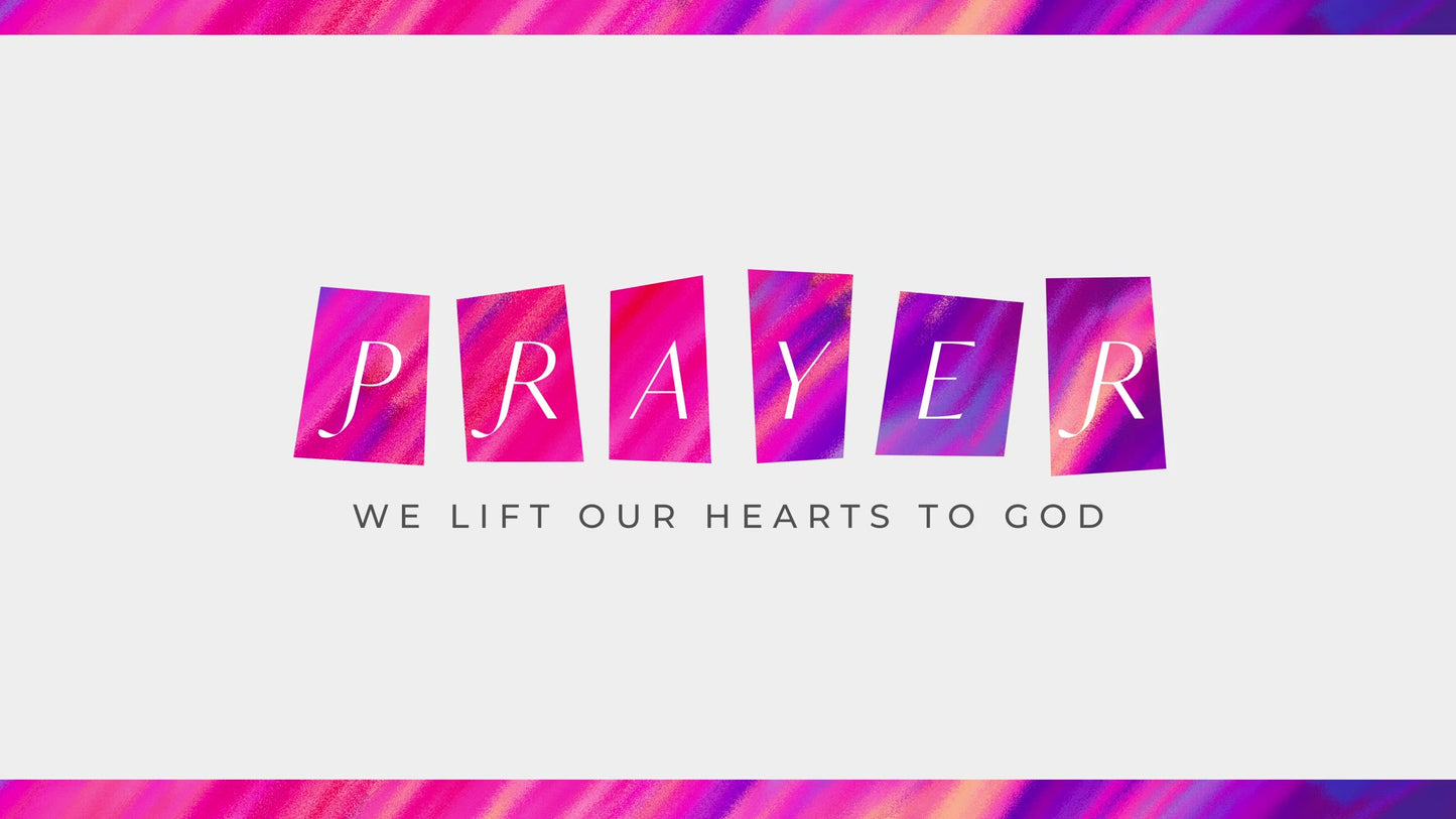 Colorful Easter Prayer