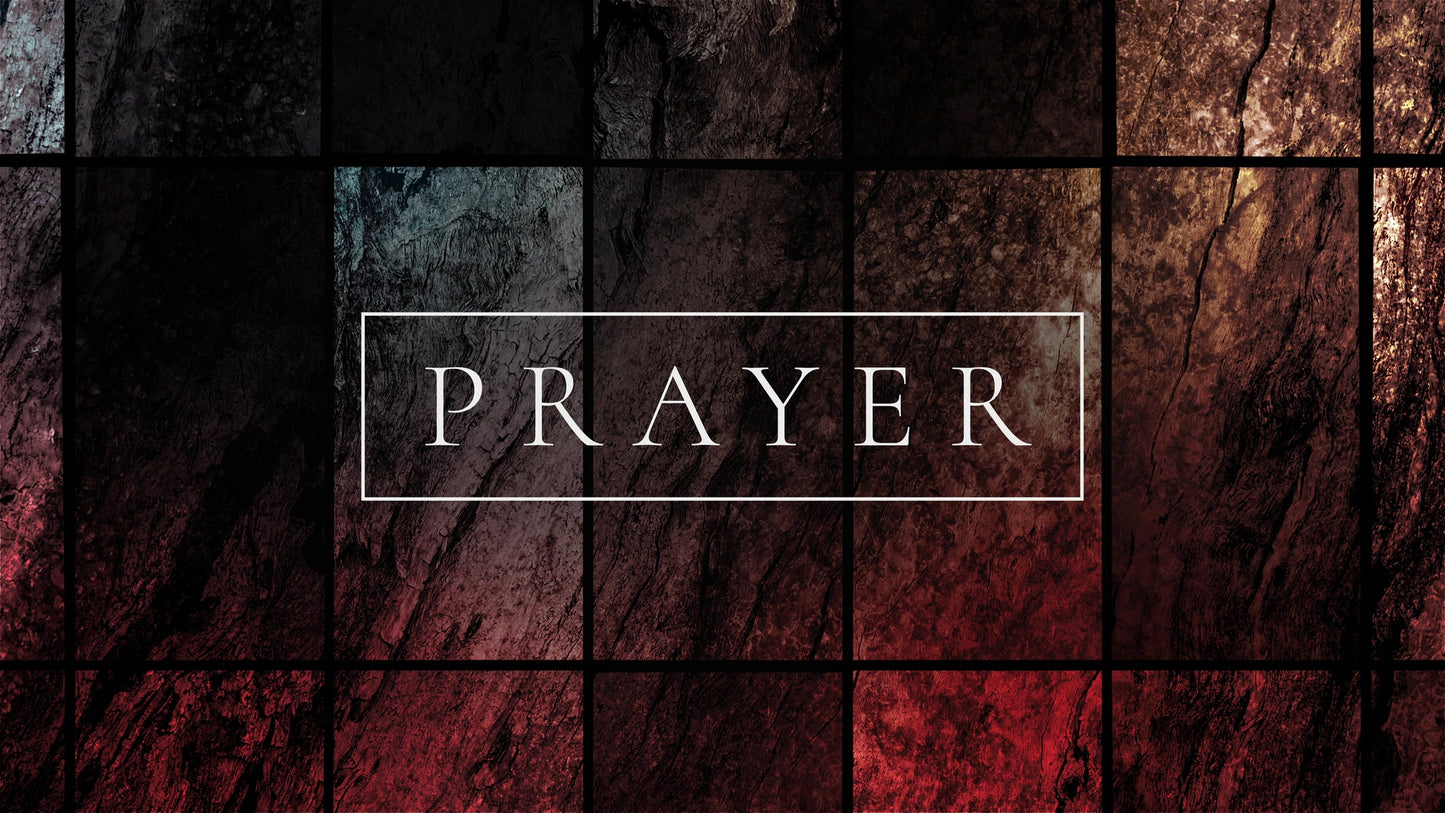 Simple Stained Glass Prayer