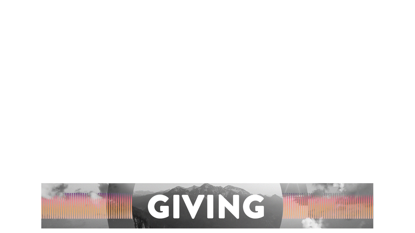 Monochrome Lower Third Giving