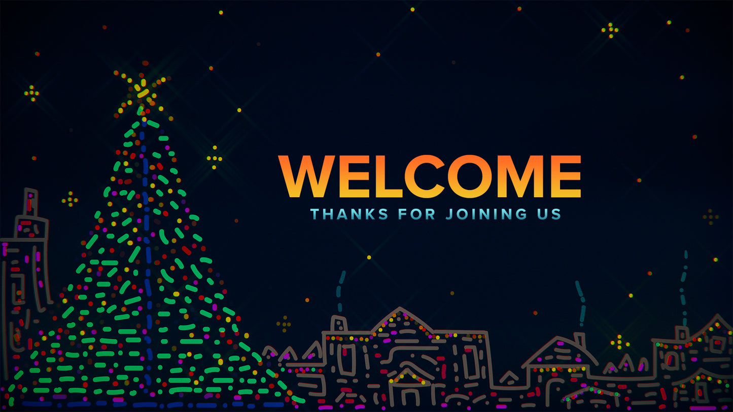 Christmas In Lights PSD