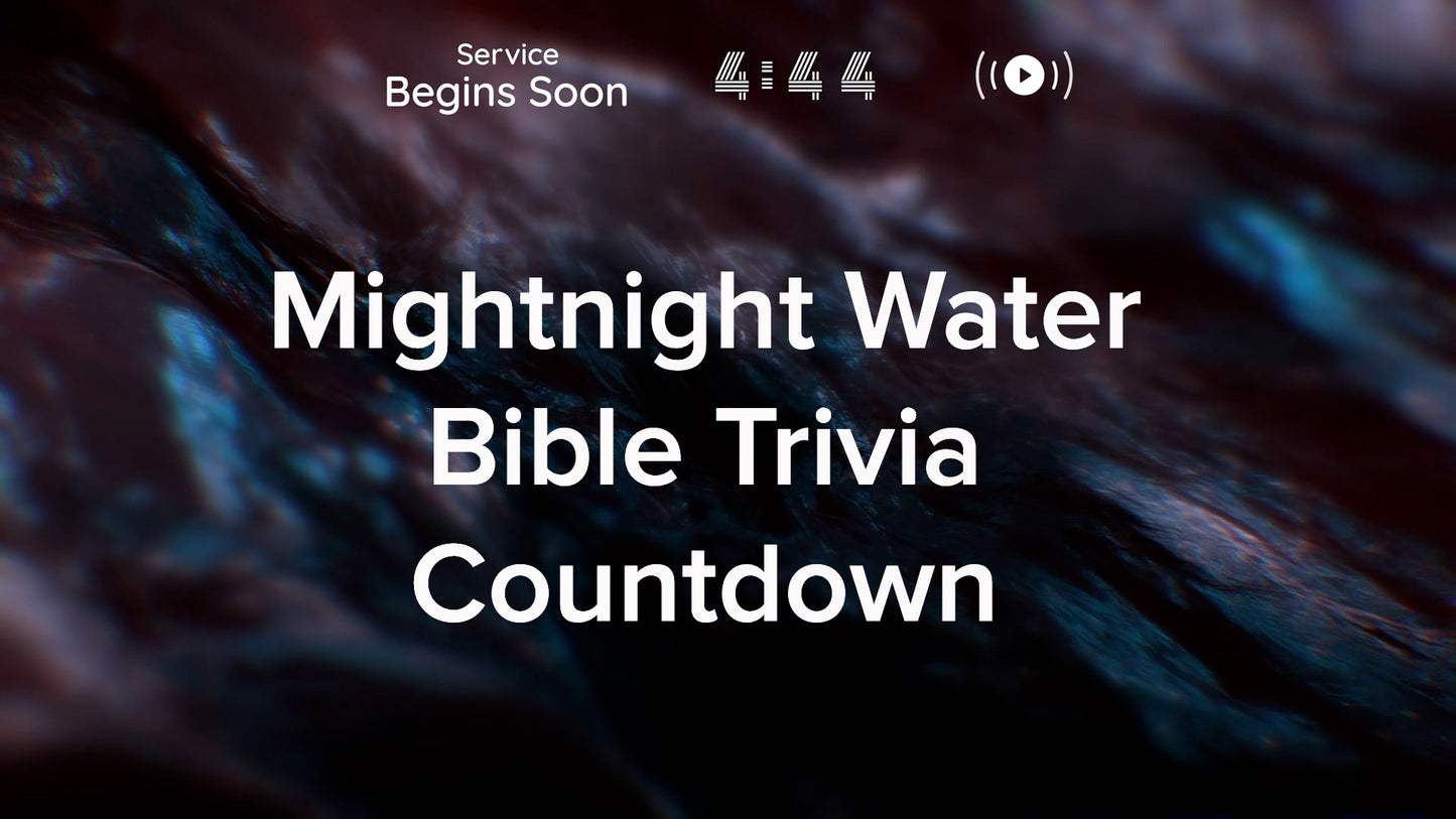 Midnight Water Trivia Countdown