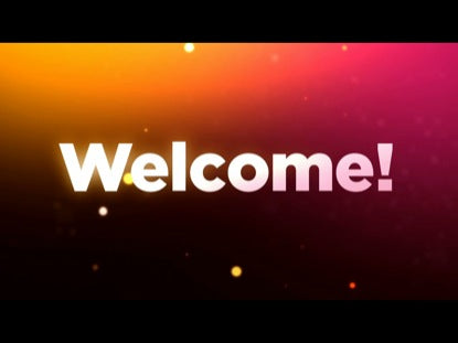 Welcome