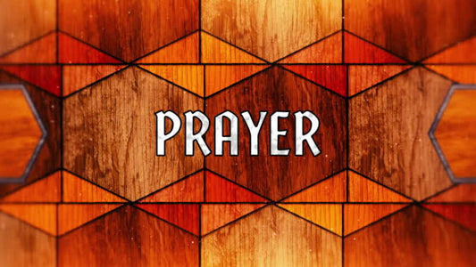 Holy Week Glass Prayer