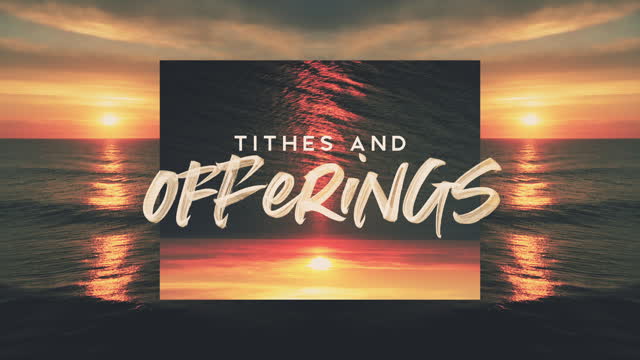 Sunrise Ocean Remix Tithes and Offerings