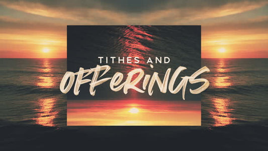 Sunrise Ocean Remix Tithes and Offerings