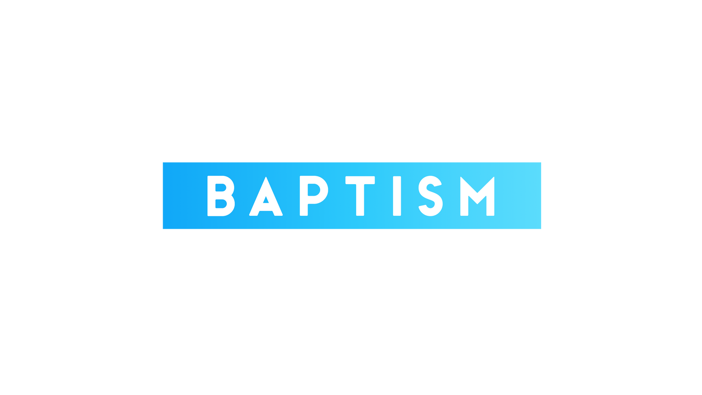 Vibrant Gradients Baptism