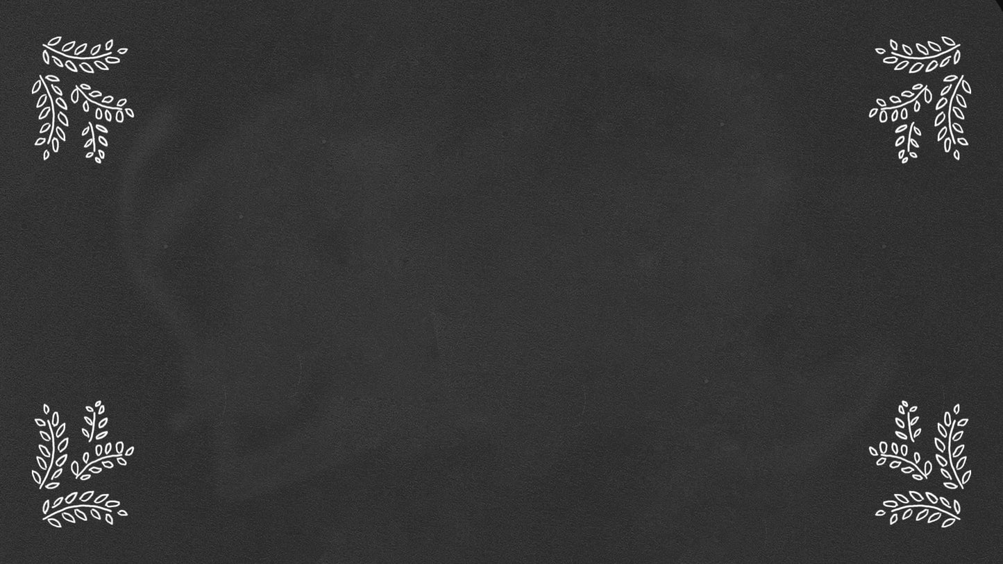 Autumn Chalk Blank
