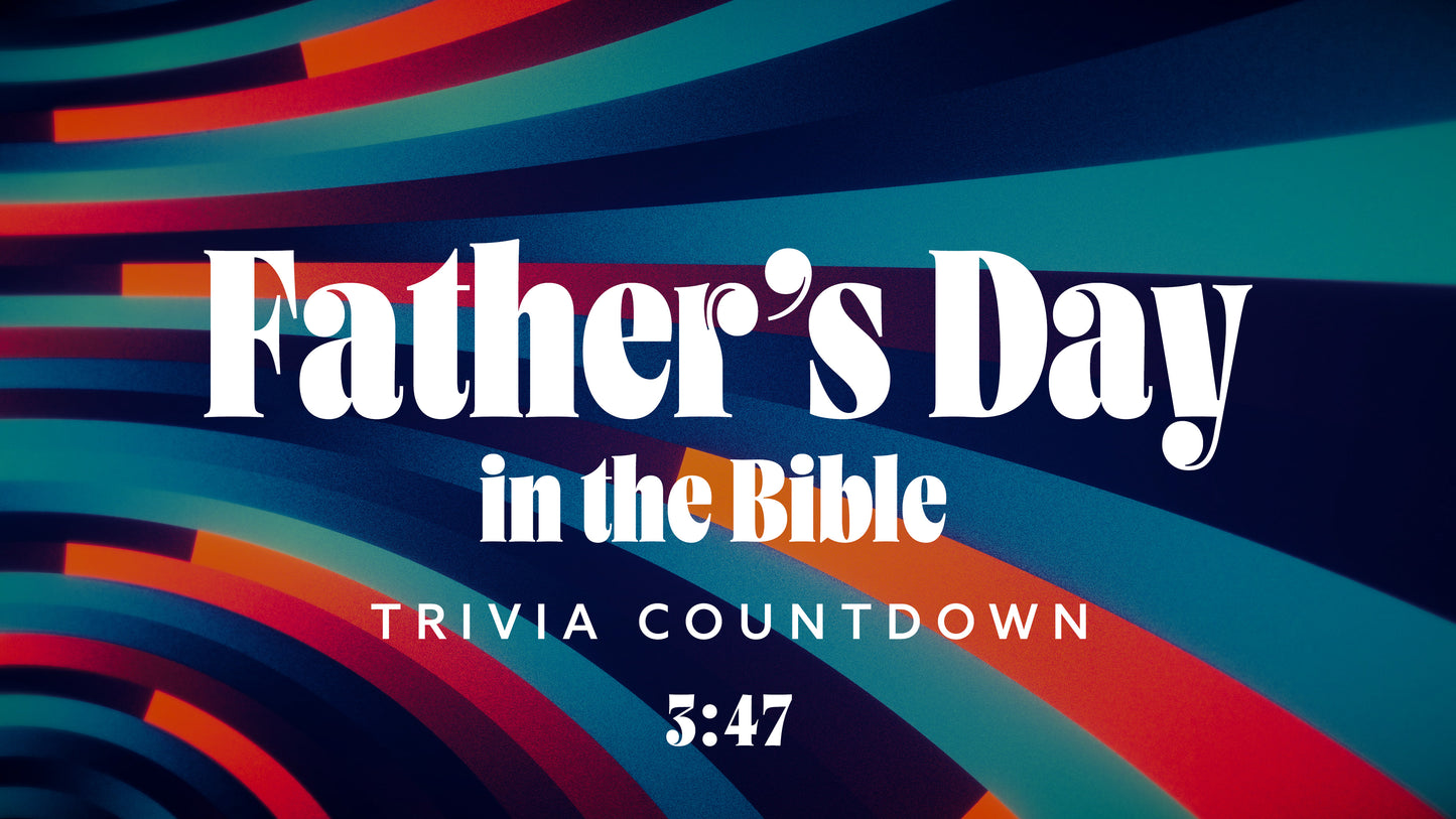 Fathers Day Gradients Trivia Countdown