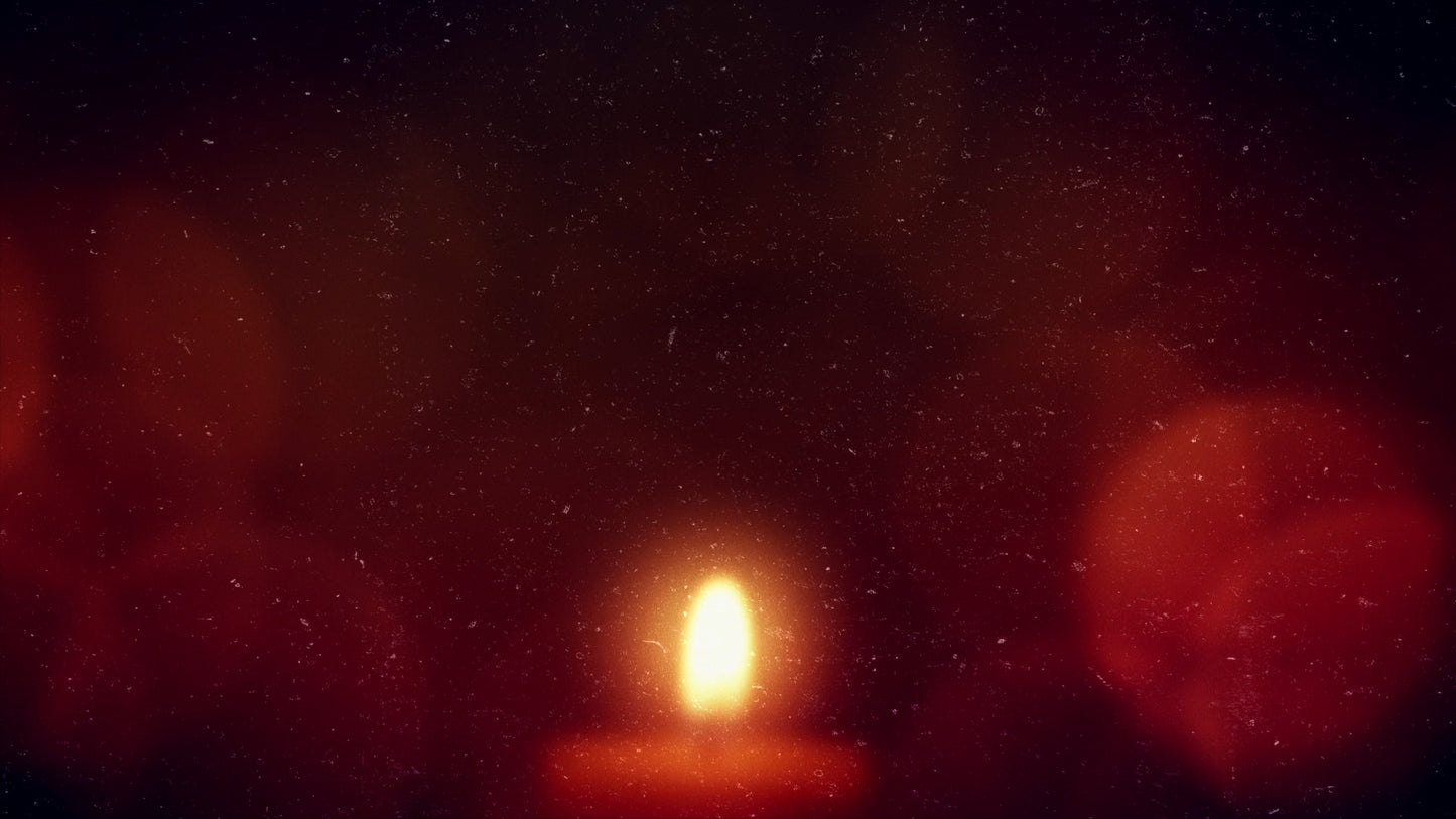 Warm Advent Glow Candle 01 Still