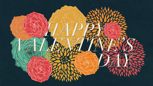 Floral Valentine Valentines Day