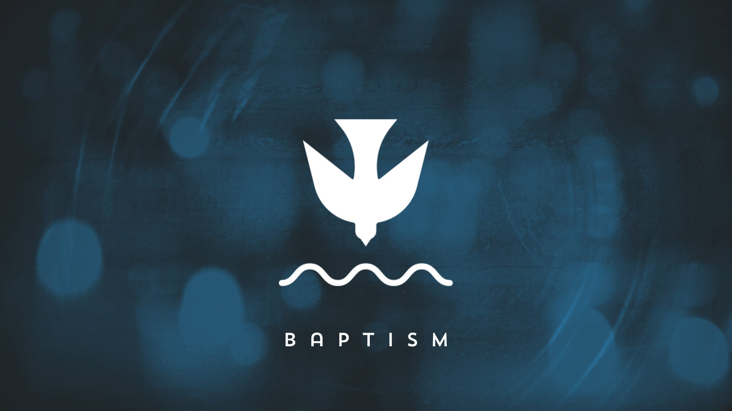 Nighttime Christmas Baptism Still