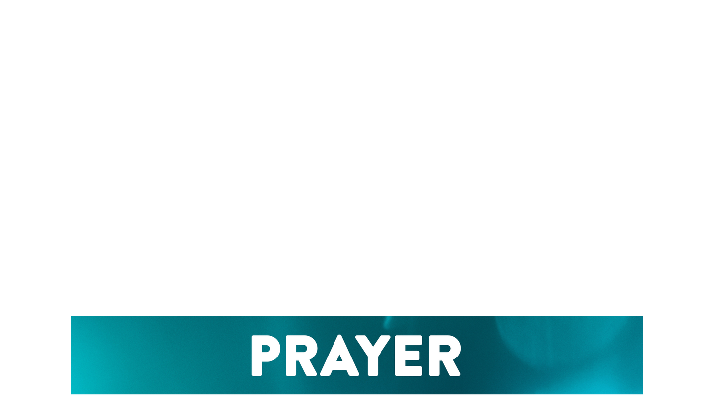 Scattered Light Lower Third Prayer