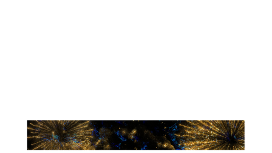 Sparkle Lower Third Full Blank Transparency