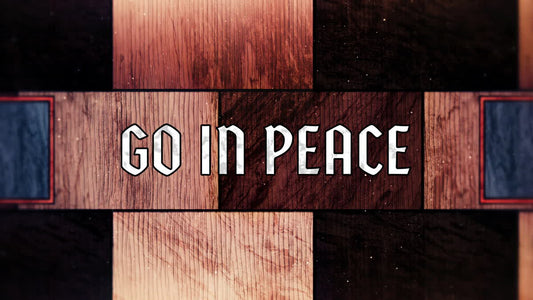 Holy Week Glass Exit