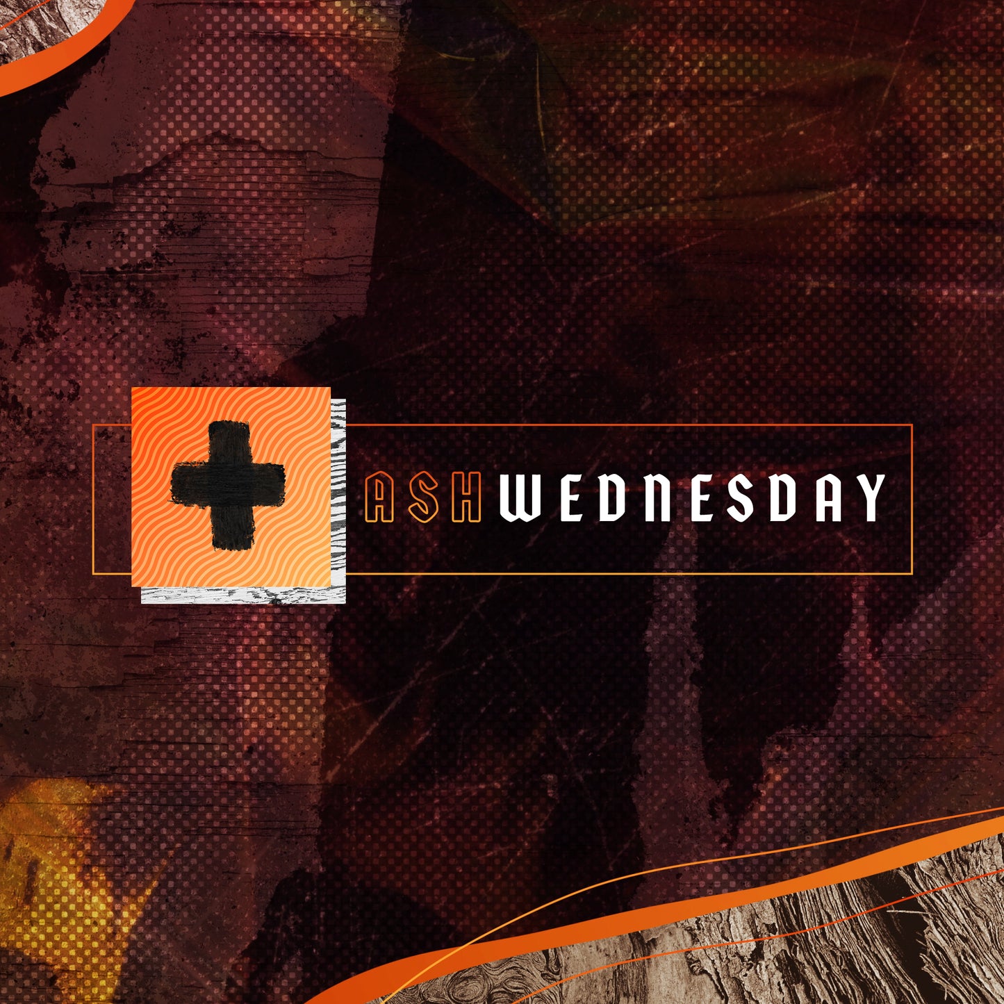 Ash Wednesday Orange