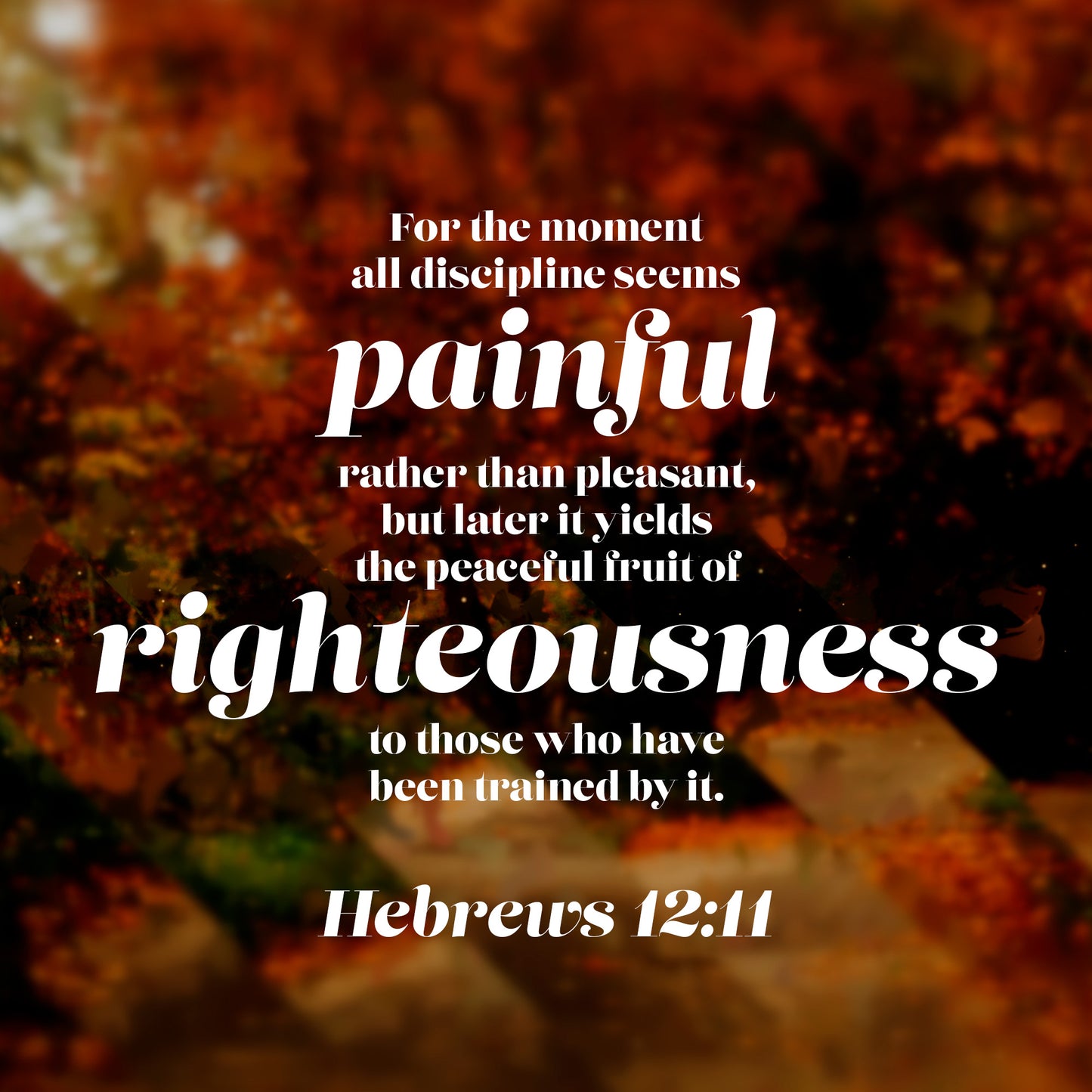 Autumns End Scripture