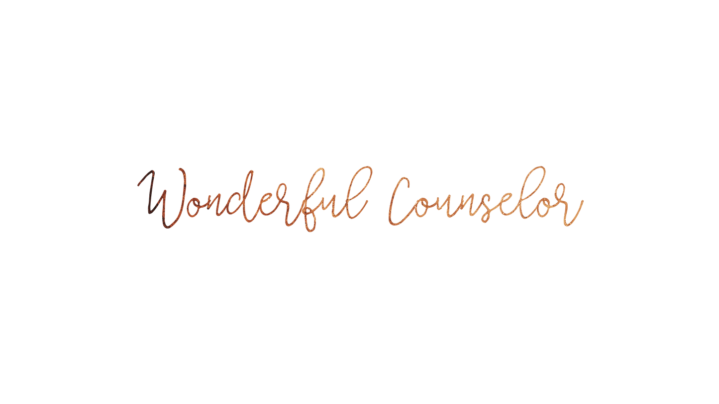 Christmas Candles Wonderful Counselor