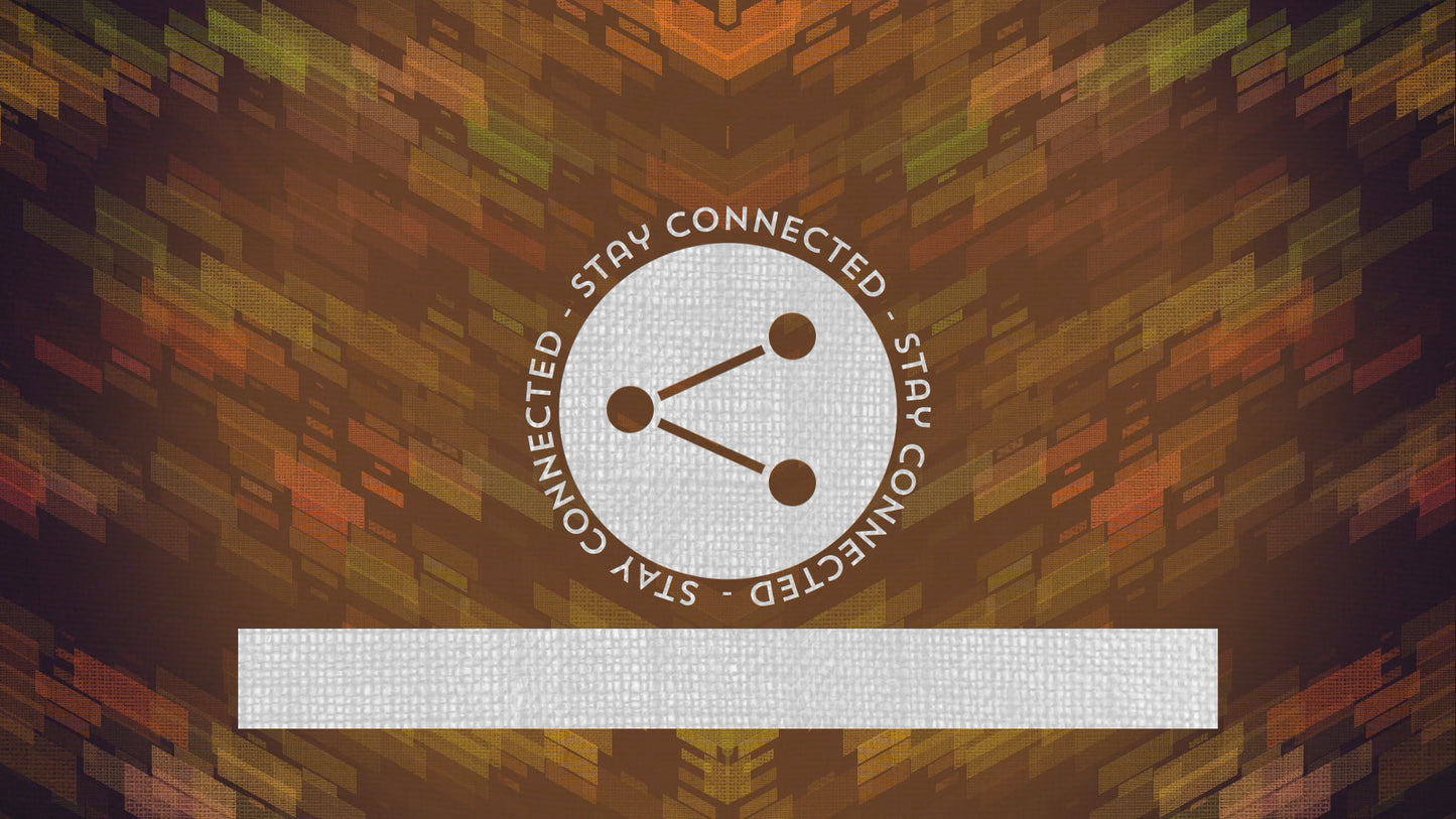 Burlap Patterns Connected Still