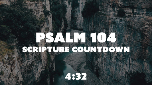 Spring in Osumi Scripture Countdown