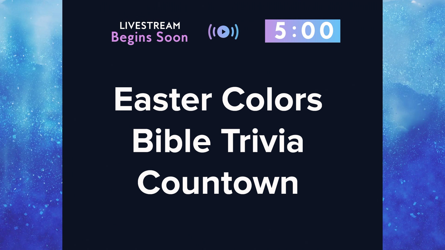 Easter Colors Extra Trivia Countdown
