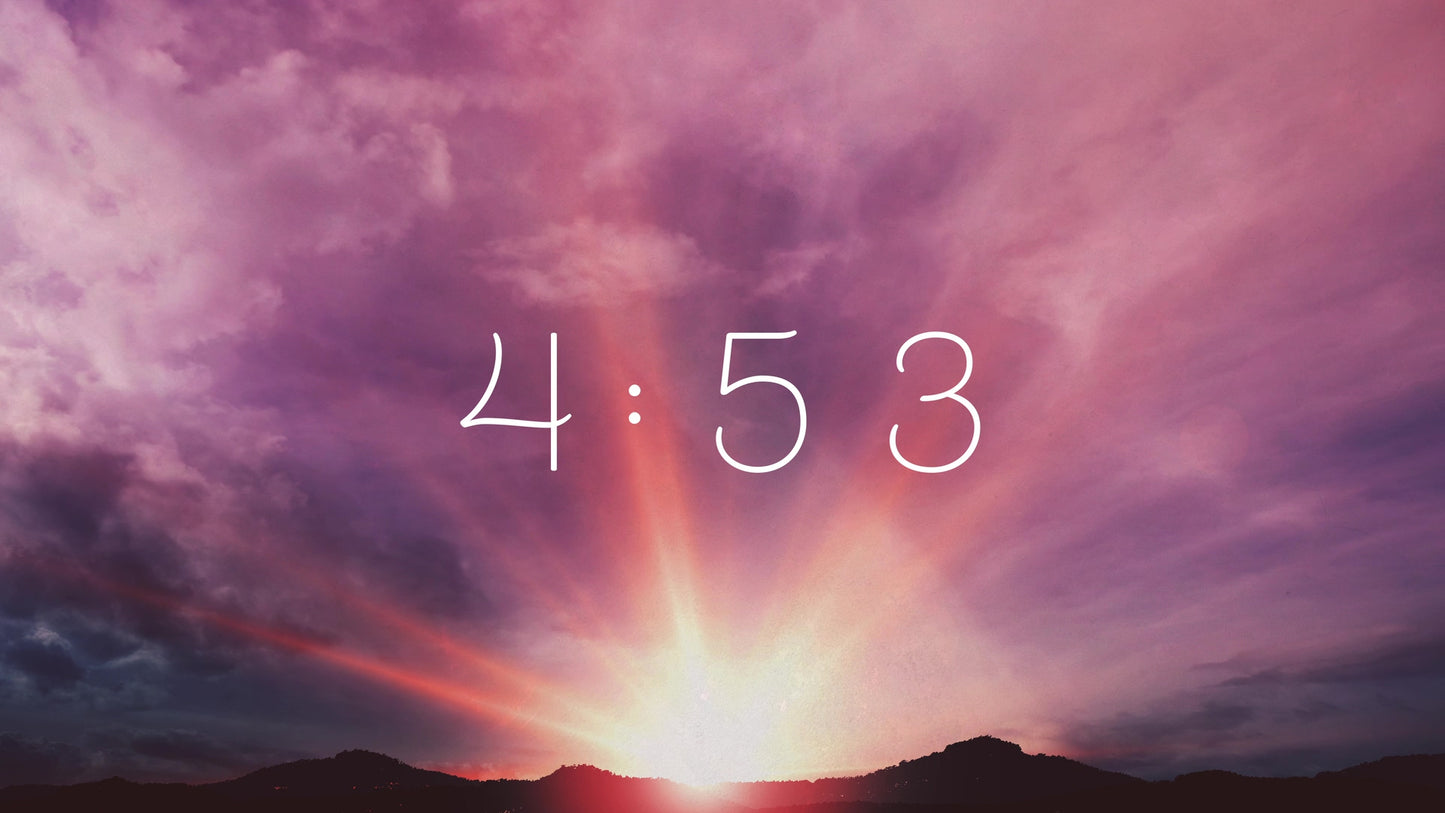 Easter Morning Countdown