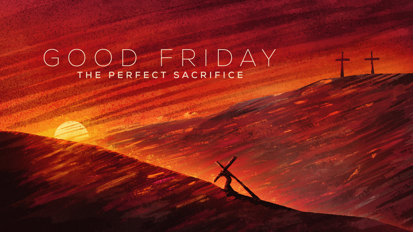 Painted Good Friday Title Still