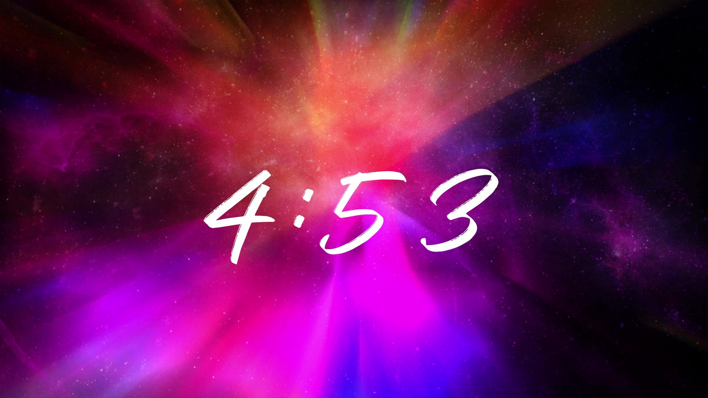 Universe Glow Countdown