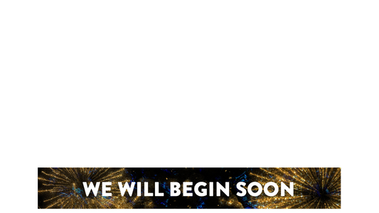 Sparkle Lower Third We Will Begin Soon Transparency