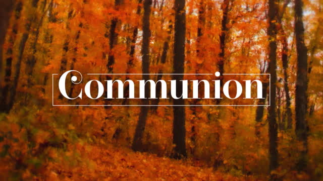 Autumn Vibes Communion