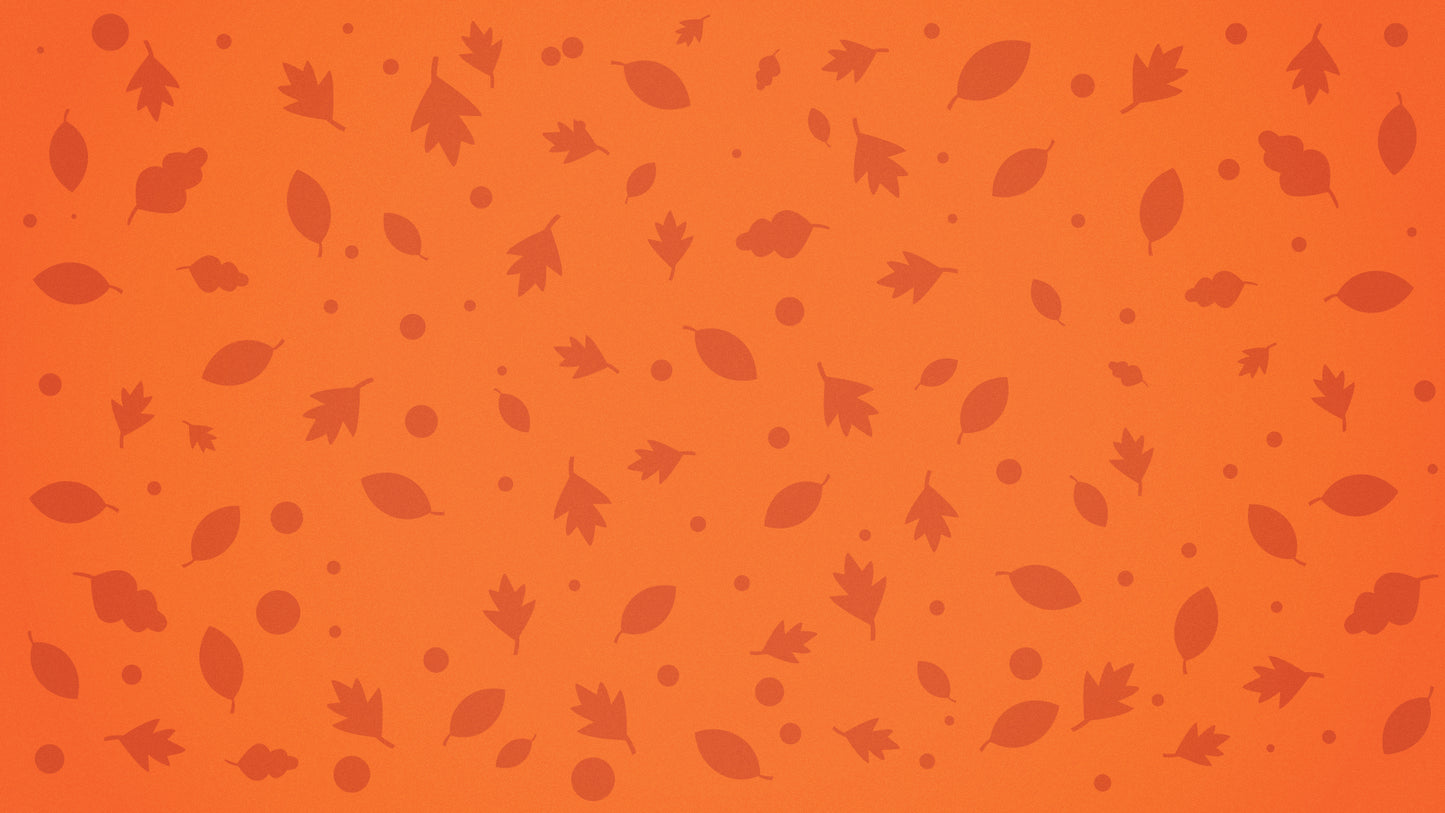Fall Fest Orange Leaves