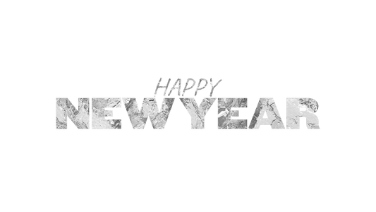 Sparkle Happy New Year Transparency