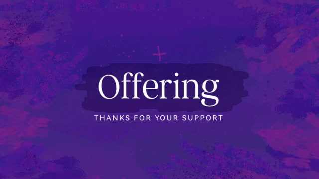 Lent Textures Offering