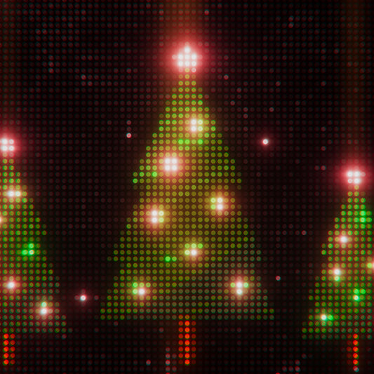 Christmas Leds Giving Blank