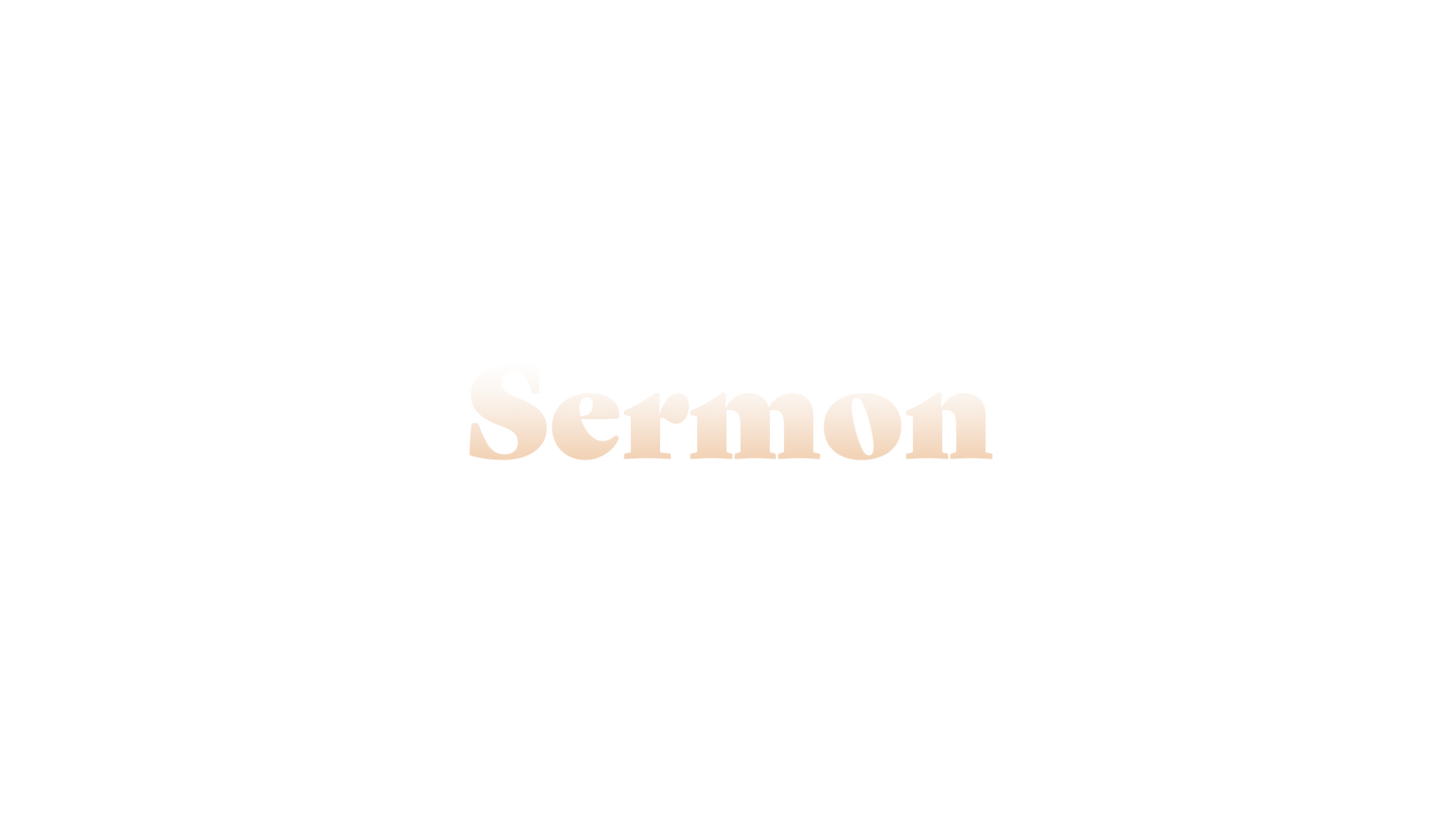 Morning Coffee Sermon