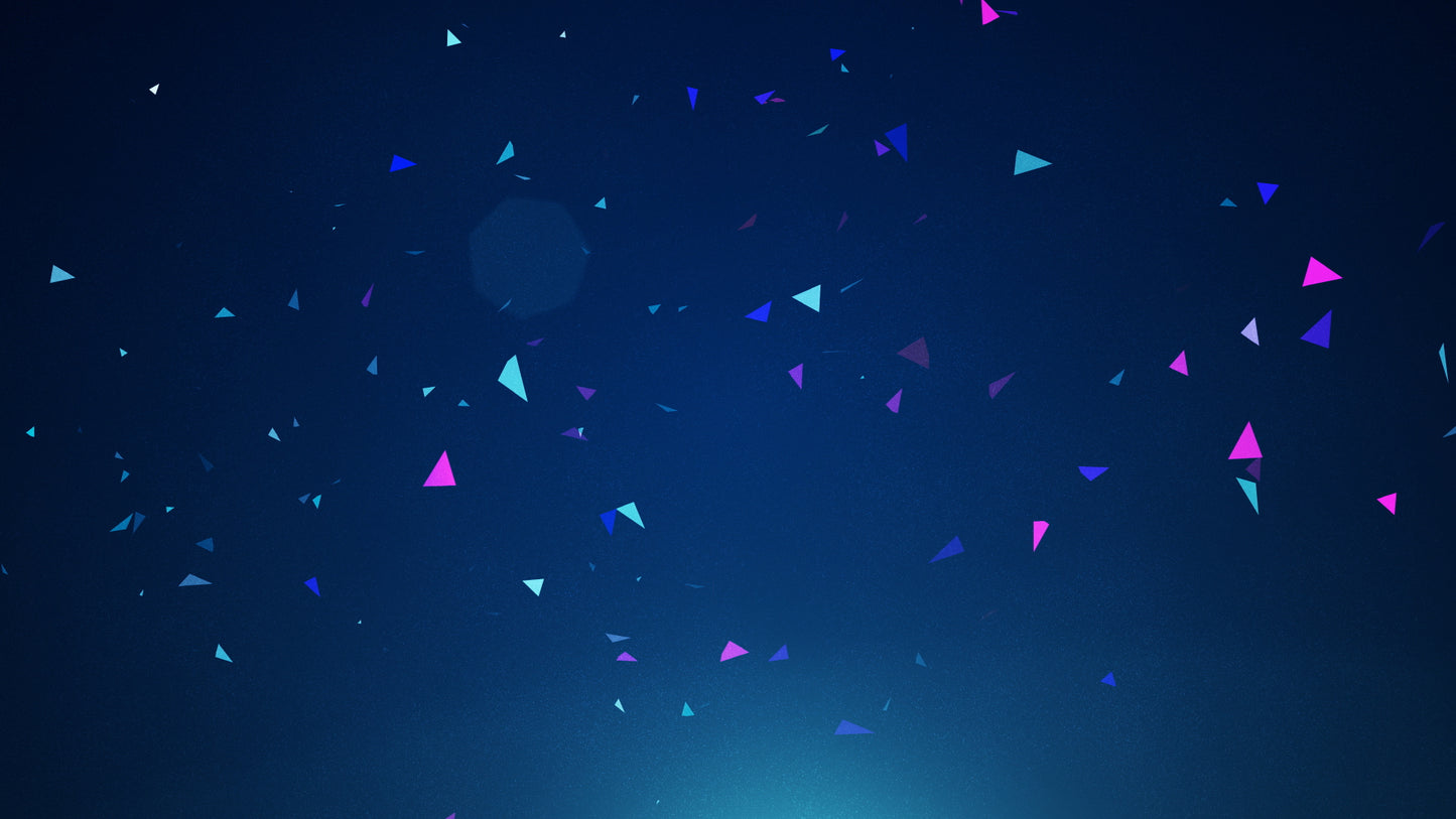 Confetti Blue