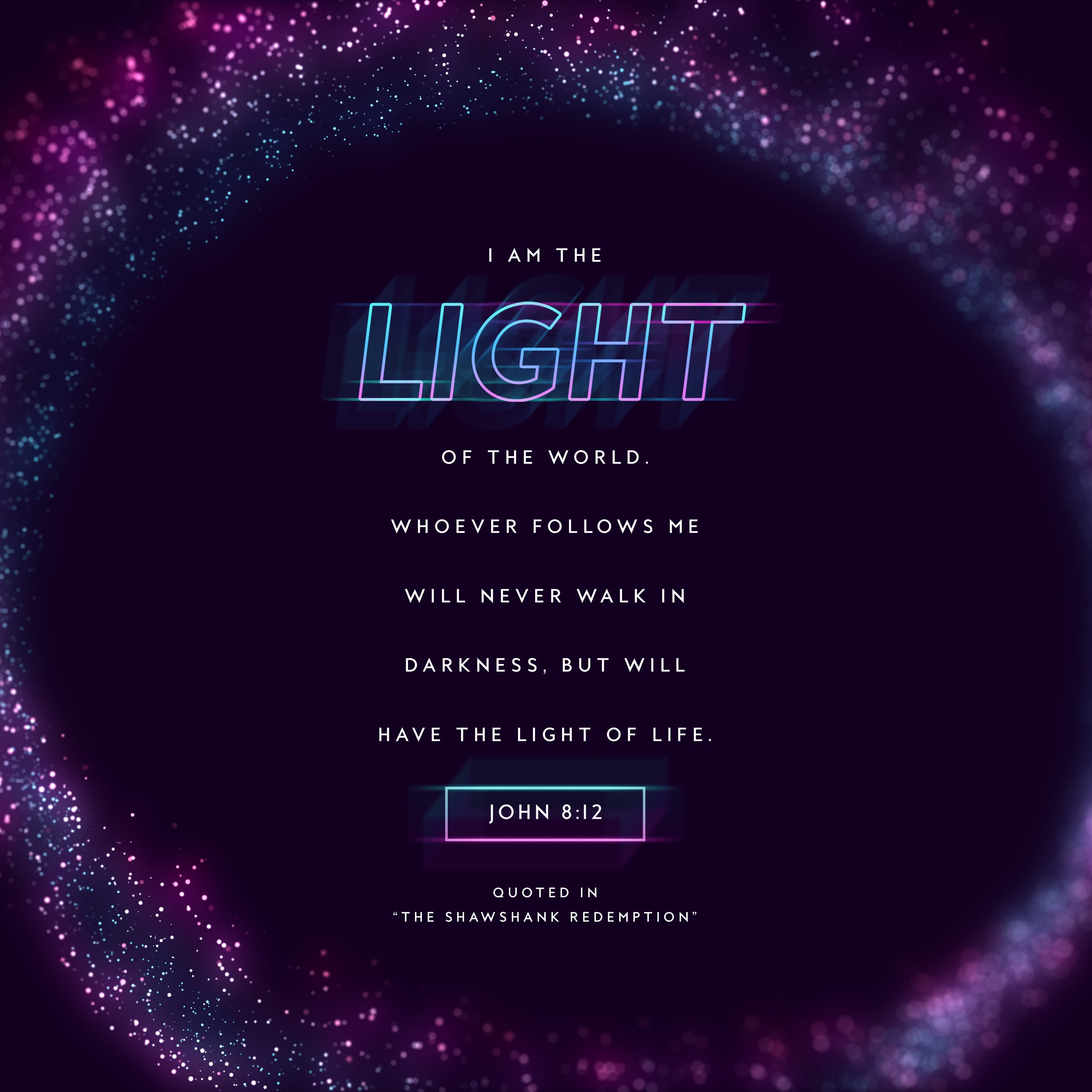John 8 12 Still | Shift Worship