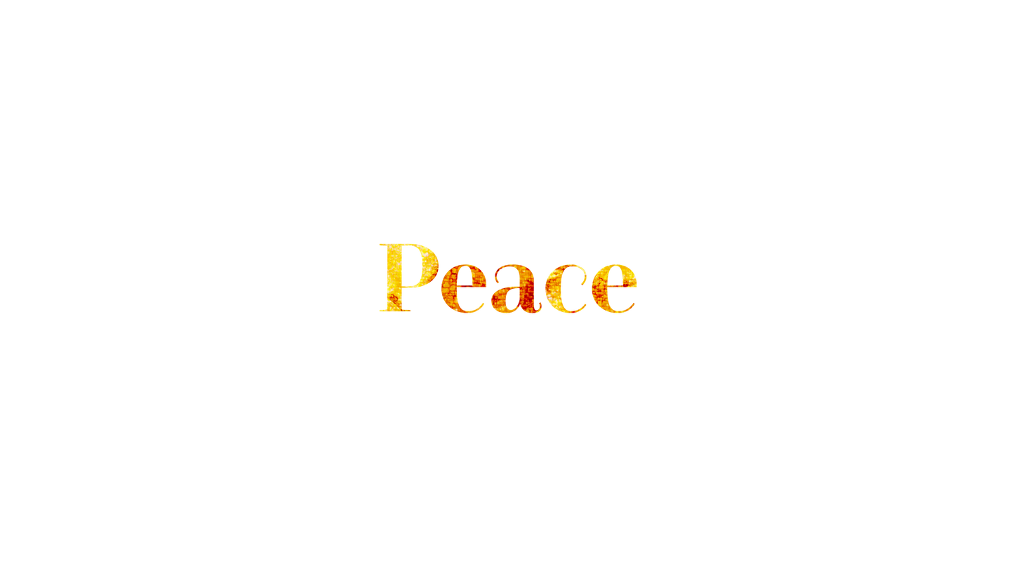 Christmas Glass Peace
