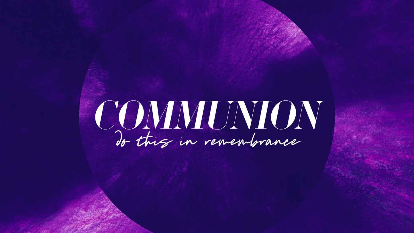 Amethyst Glow Communion