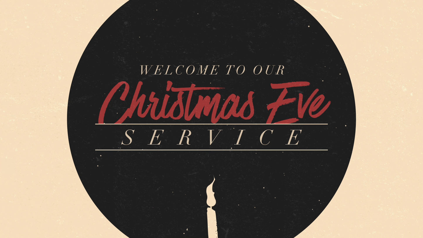 Modern Christmas Title Christmas Eve Still