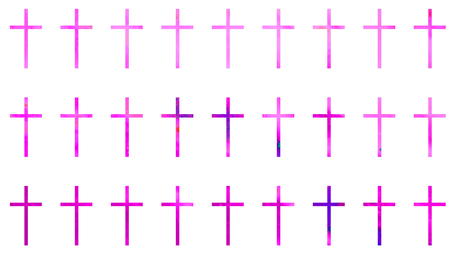 Color Frame Cross 4