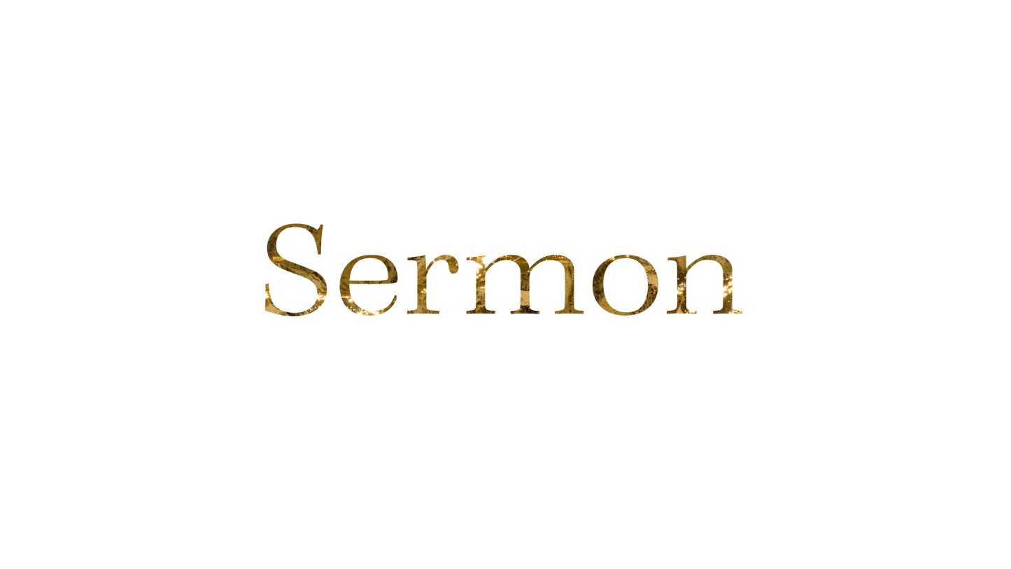 Nativity Manger Sermon