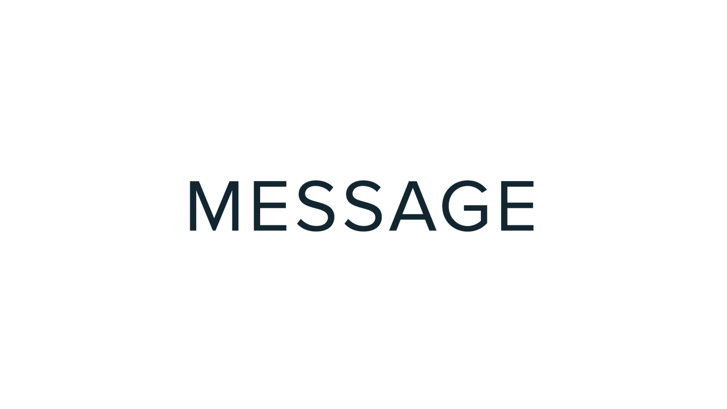 Holy Week Easter Message