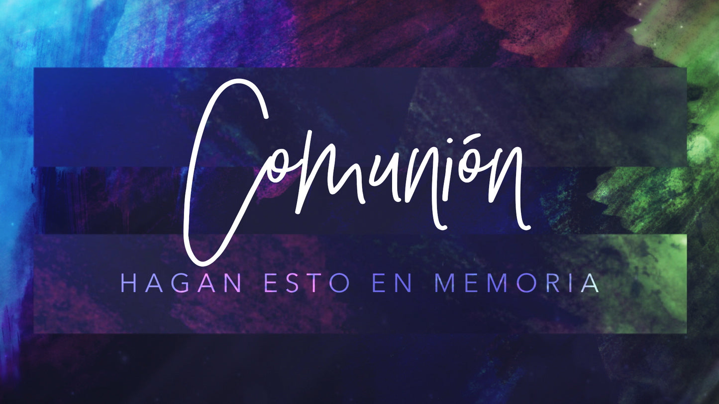 Beautiful Easter Communion Still - Spanish