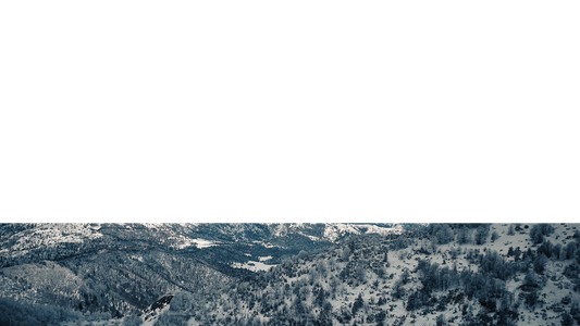 Glorious Winter Lower Third Full Blank Large