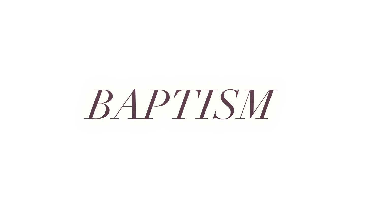 Sunset Crosses Baptism